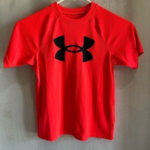 Under Armour Neon Red Sports Tee